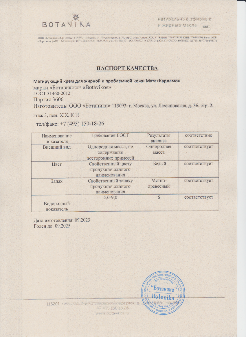 Паспорт №092023